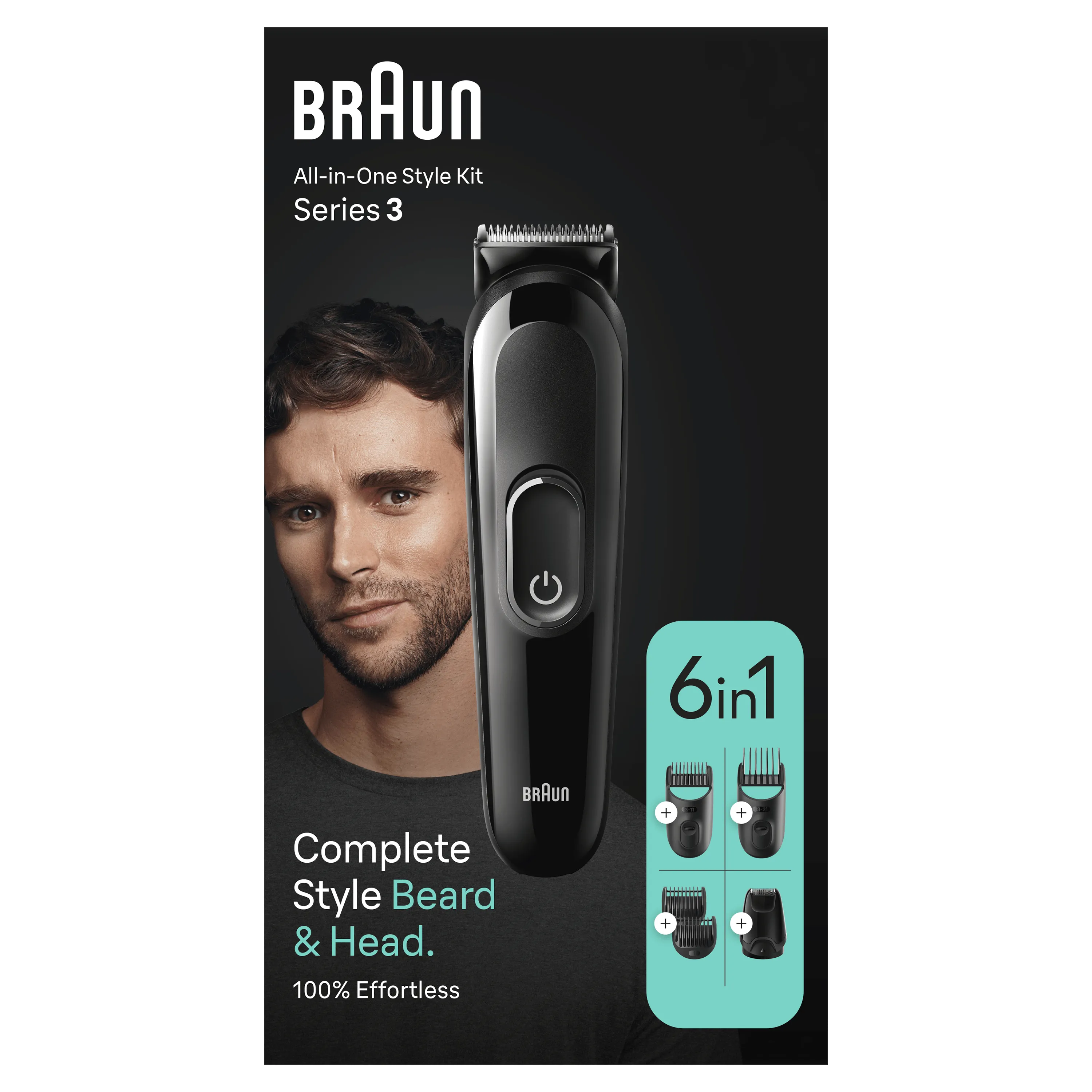 BRAUN MGK3410 6-IN-1 PARTATRIMMERI ALL-IN-ONE