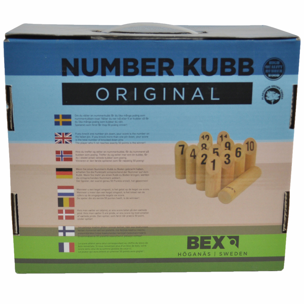 Bex Number Kubb Original
