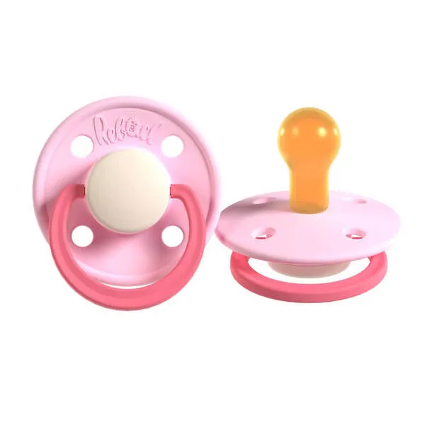 Rebael Pacifier 2-Pack Size 2 Hot Pearly Flamingo / Rising Pearly Lobster