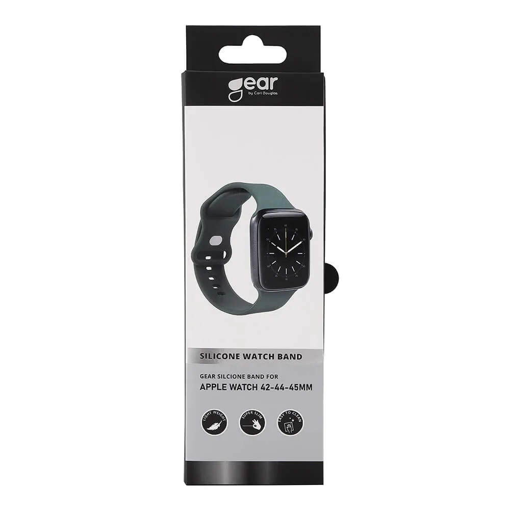 GEAR Watch Band Silicone Apple Watch 42/44/45mm Olive Green