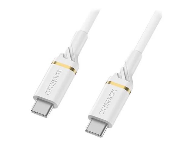 OtterBox Standard USB-C - USB-C 2.0 - cable, White, 1m