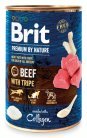 Brit Premium by Nature Beef with Tripe, Wet food for dogs, Adult, 400g