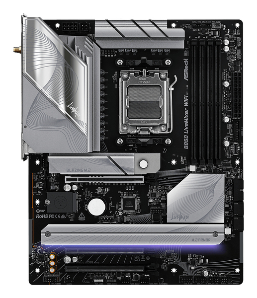ASRock B850 LiveMixer WiFi AM5 ATX - moderkort