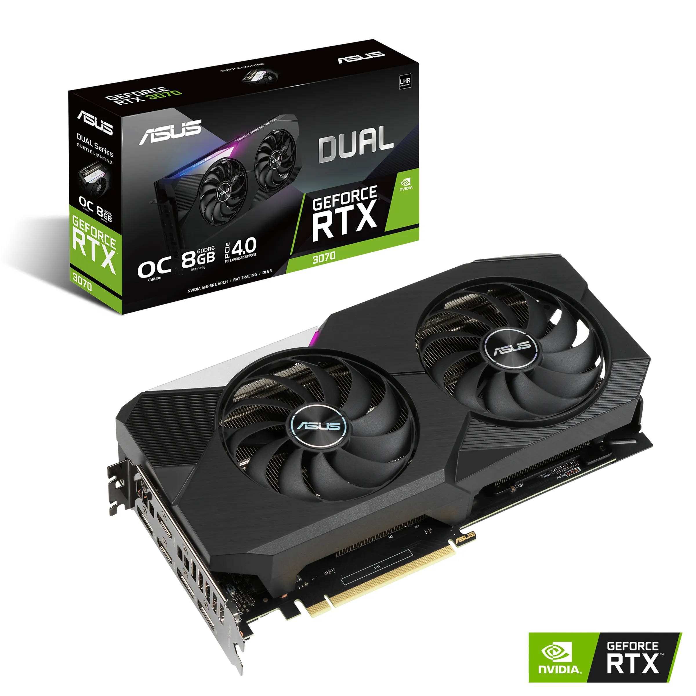 Asus GeForce RTX 3070 Dual OC V2 8 GB - grafikkort