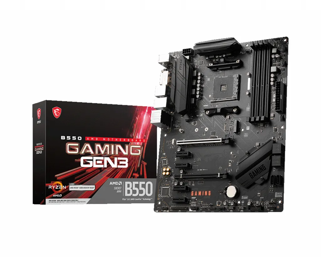 MSI B550 GAMING GEN3 ATX - moderkort
