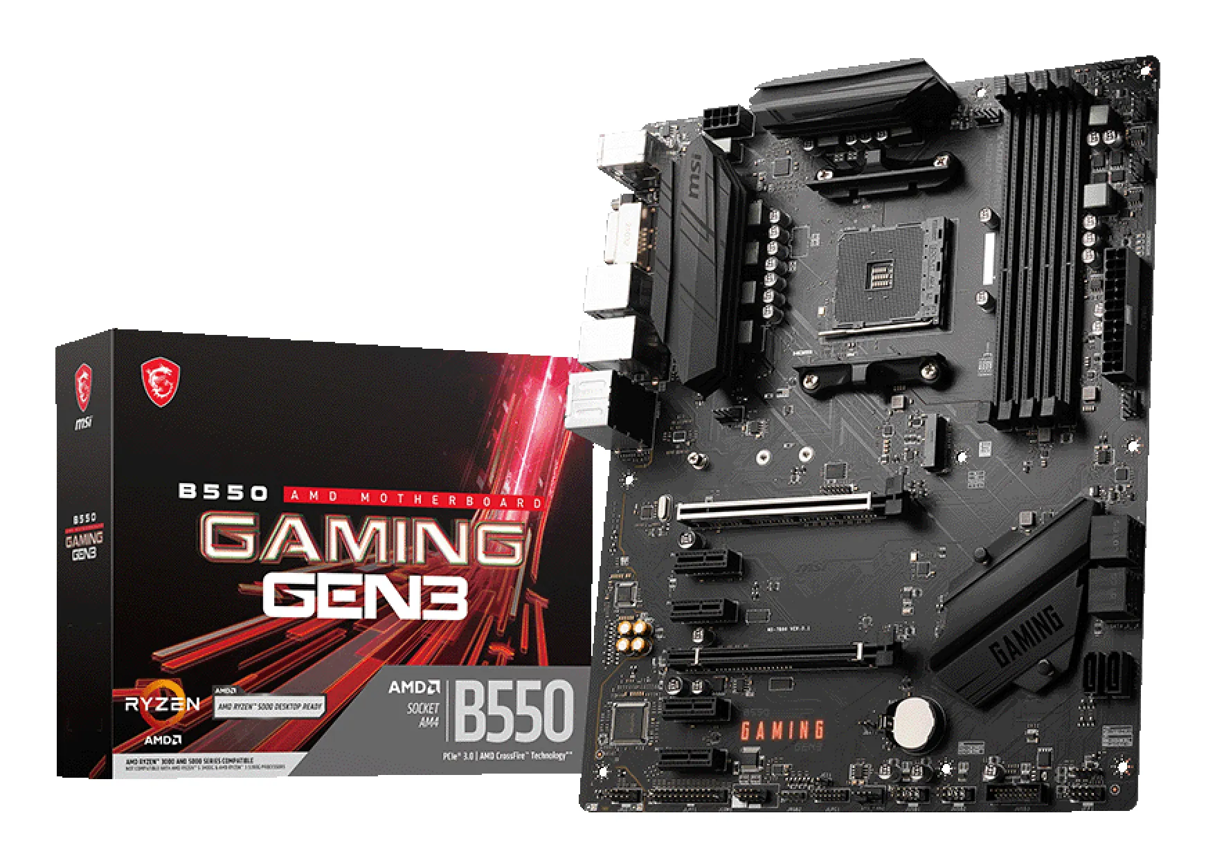 MSI B550 GAMING GEN3 ATX - motherboard
