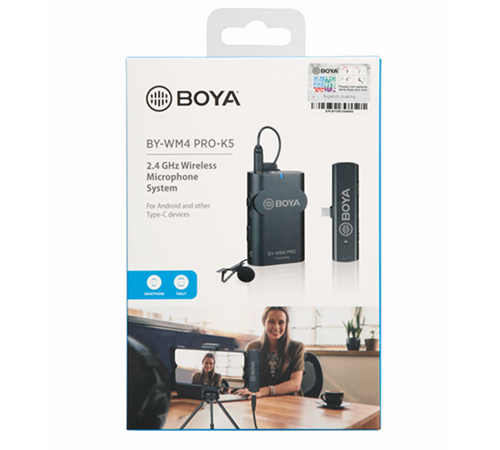 Boya pro K5 usb-c wireless -microphone + receiver