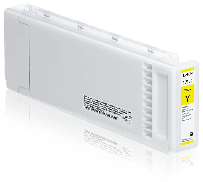 Epson UltraChrome GSX C13T713400 ink cartridge, 700 ml, Yellow