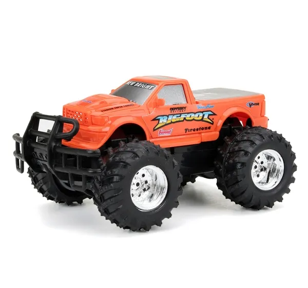 New Bright 5&quot; 4x4 Big Foot Batteridriven, skala 1:43