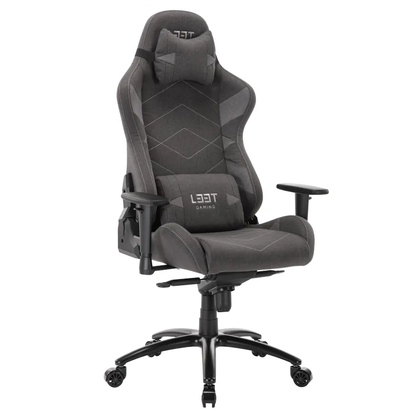 L33T Elite V4 -gamingstol, Mörkgrå