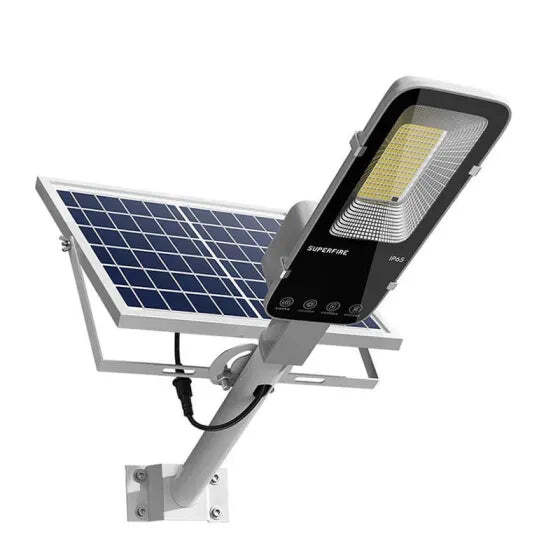 SUPERFIRE FF5-C Solar Lamp, 263 W, 1,200 lm, 15,000 mAh