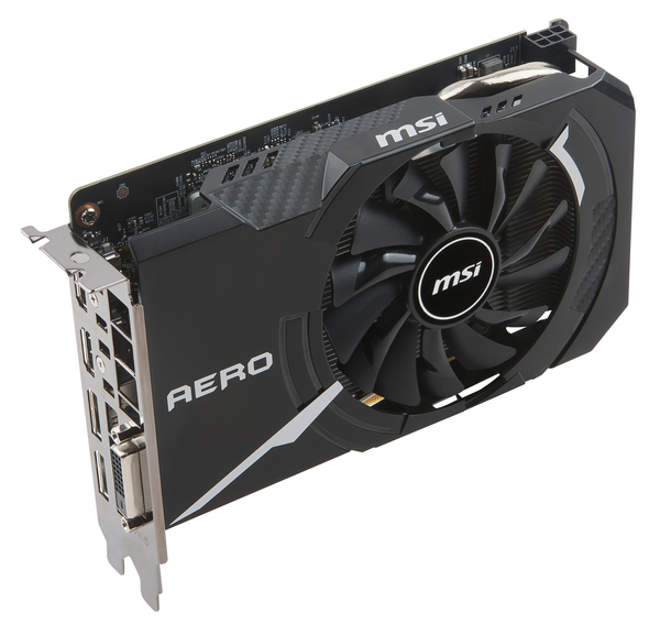 MSI GeForce GTX 1060 AERO ITX 3 Gt -n&auml;yt&ouml;nohjain