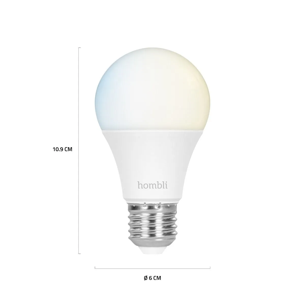 Hombli Smart Bulb 9W CCT (E27), Promo Pack