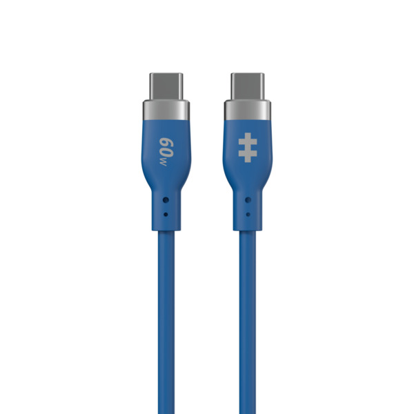 HYPER HyperJuice Flex USB-C cable, 60W, 1.52 m, Blue