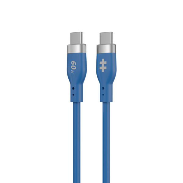HYPER HyperJuice Flex USB-C cable, 60W, 1.52 m, Blue