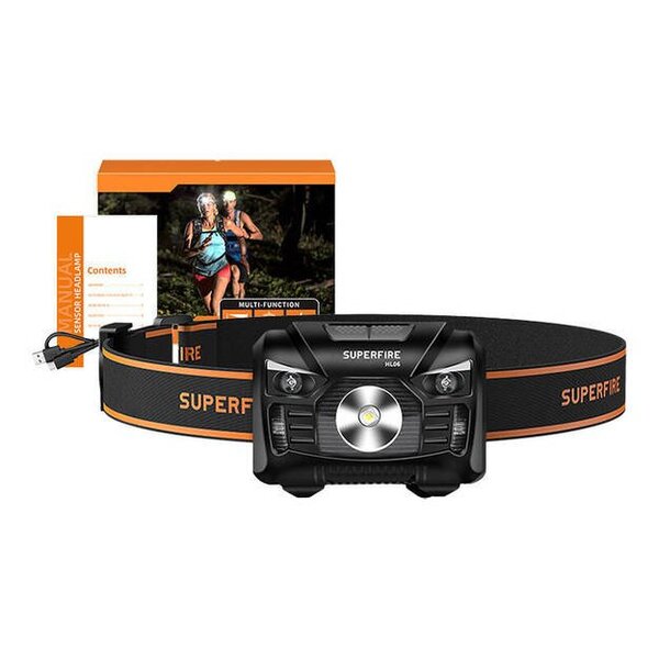 SUPERFIRE HL06, 1200 mAh, 500 lm, Headlamp