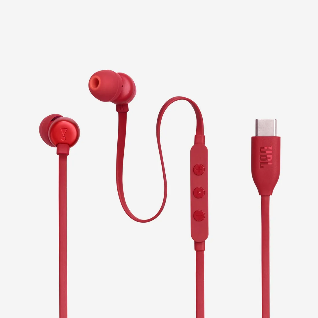JBL Tune 310C USB-C In-ear Headphones, Red