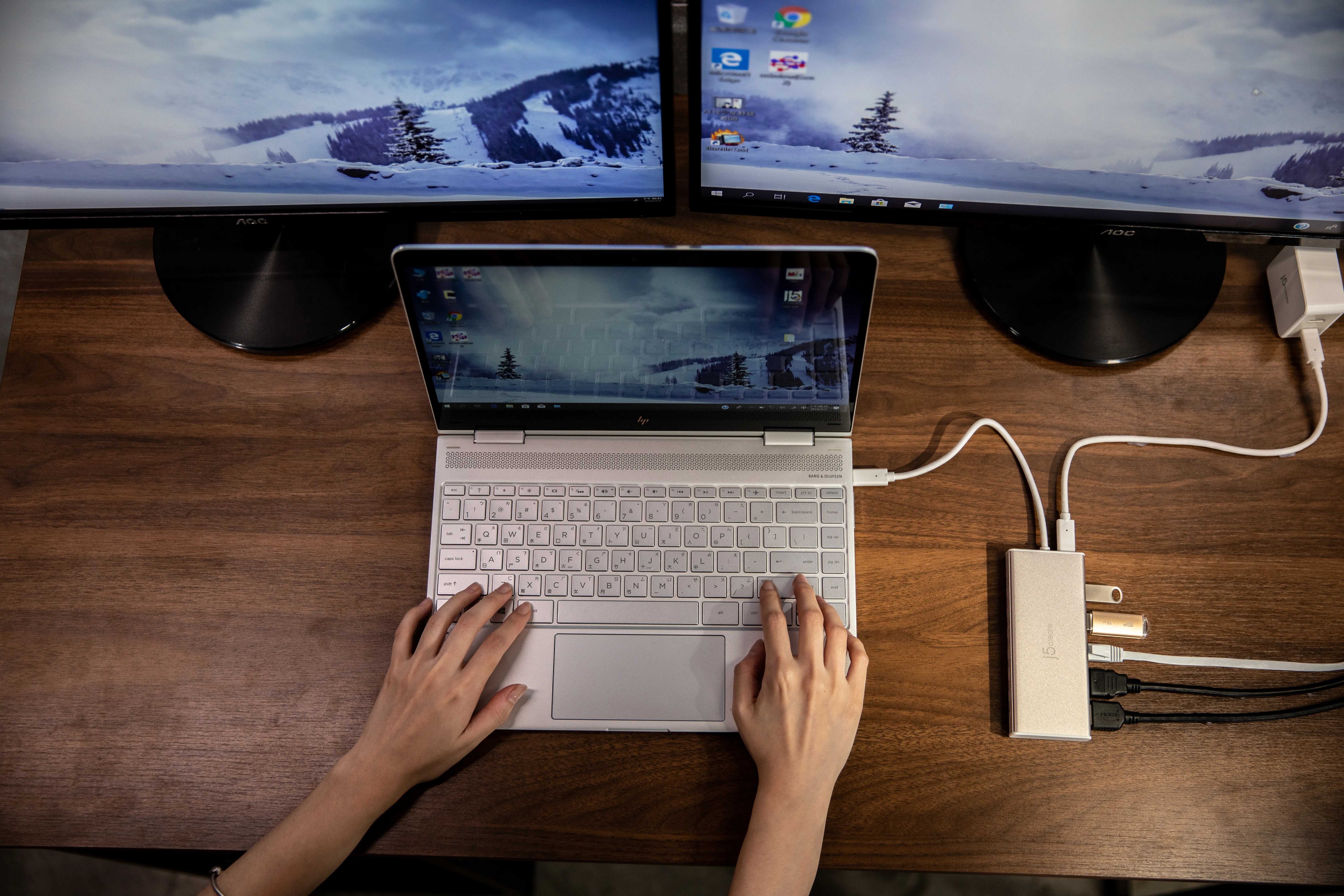 J5 Create USB-C DUAL HDMI MULTI DOCK