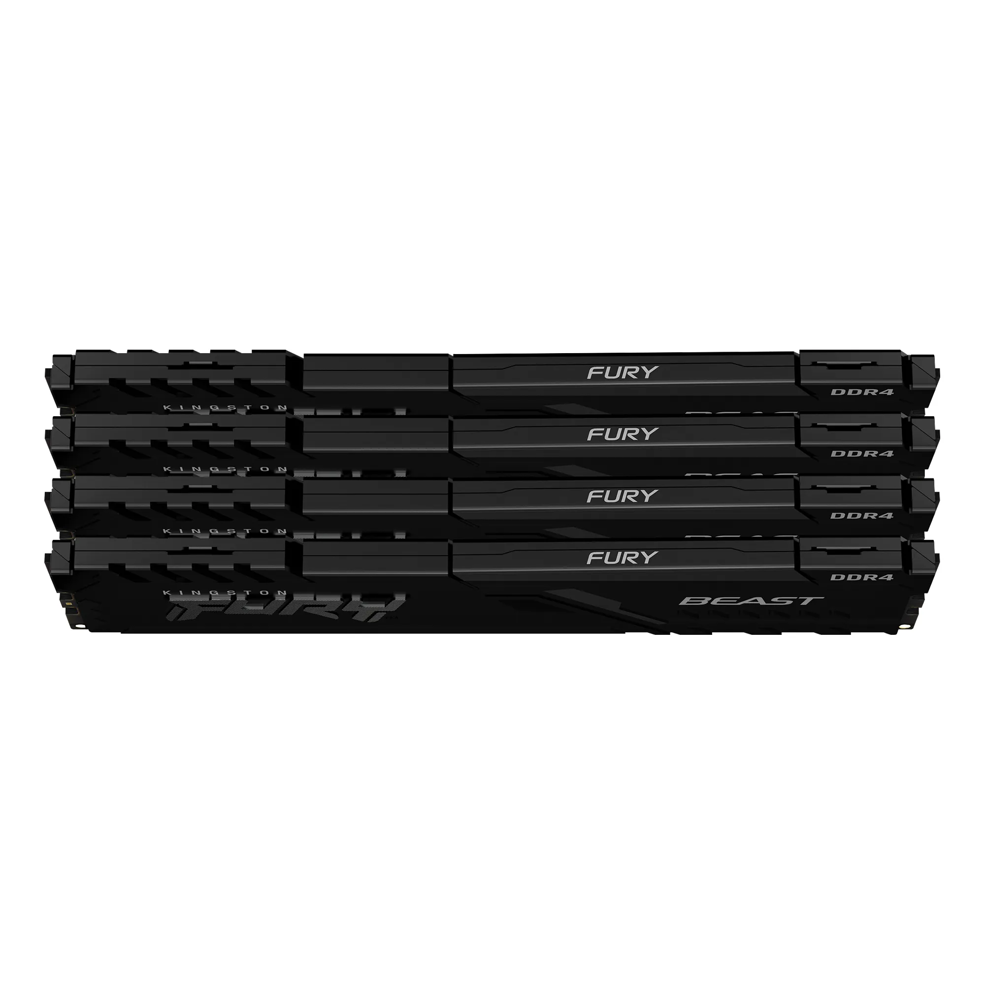 Kingston FURY Beast 128 GB (4 x 32 GB) DDR4 3600 MHz, CL18 - minne, Svart