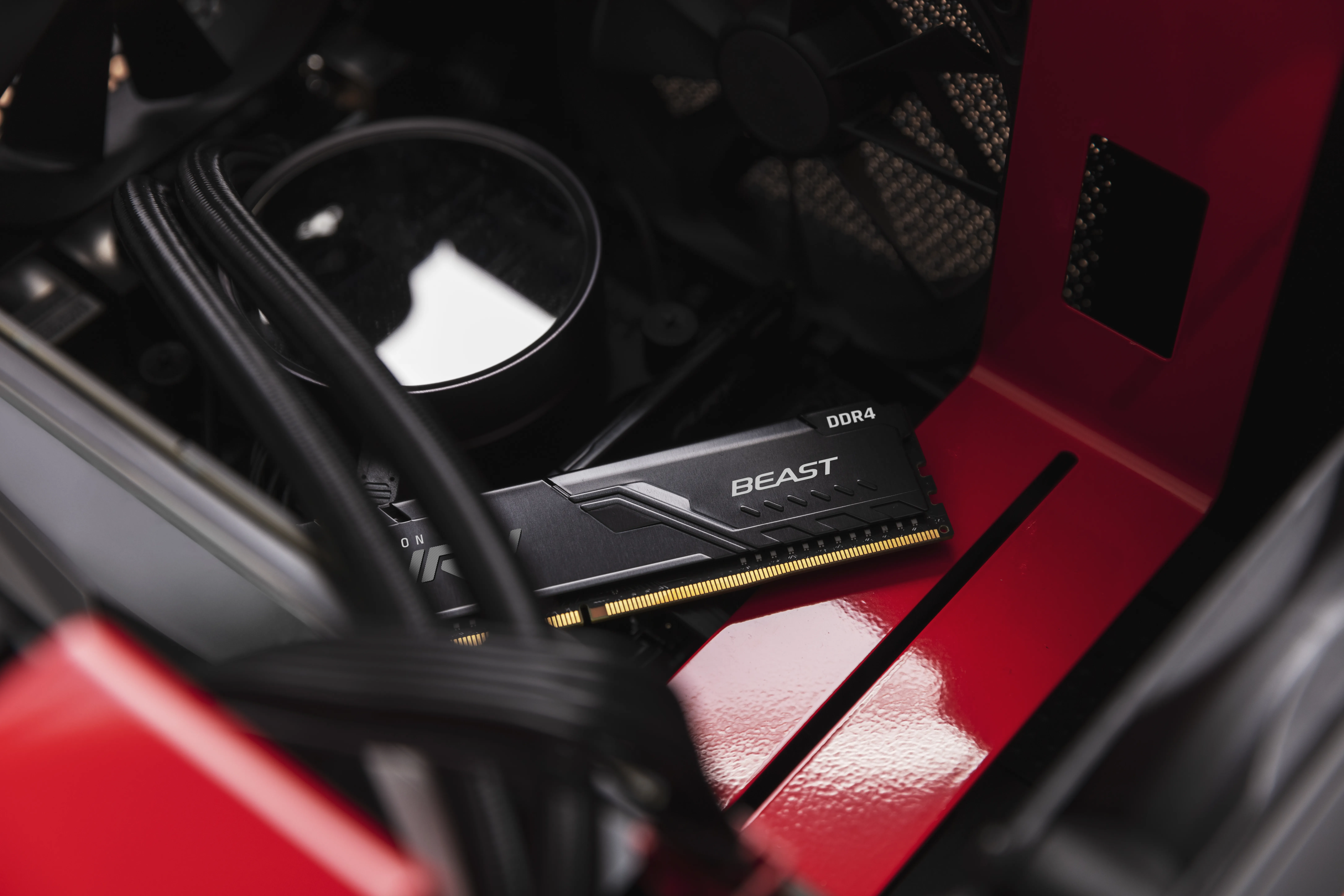 Kingston FURY Beast 128 GB (4 x 32 GB) DDR4 3600 MHz, CL18 - minne, Svart