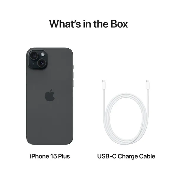 Apple iPhone 15 Plus 128GB iOS - mobile phone, Black