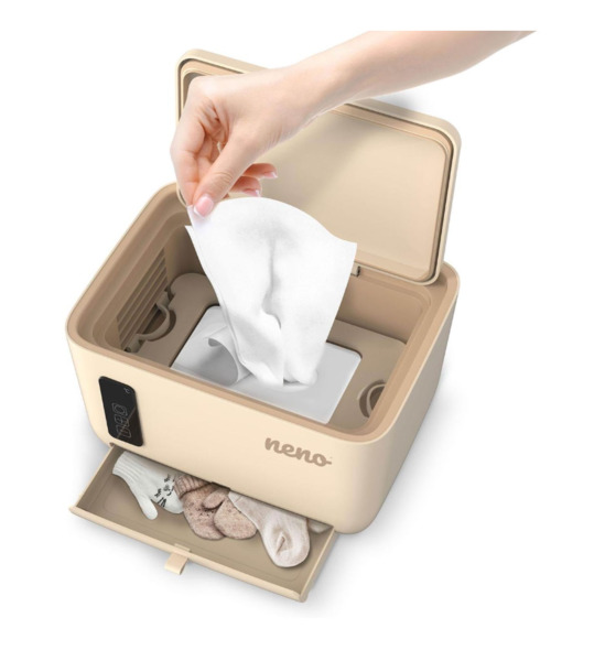 Neno Calme Wet Wipe Warmer, Beige
