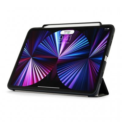 Pipetto iPad Pro 11-tums (2021) Origami No3 Pencil fodra - Svart