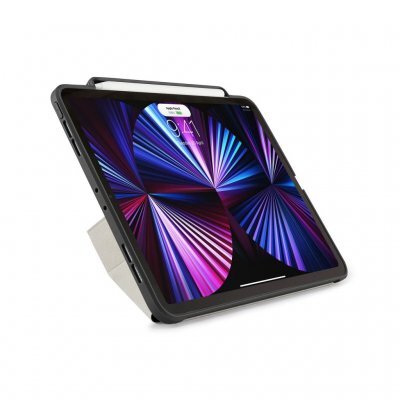 Pipetto iPad Pro 11-tums (2021) Origami No3 Pencil fodra - Svart