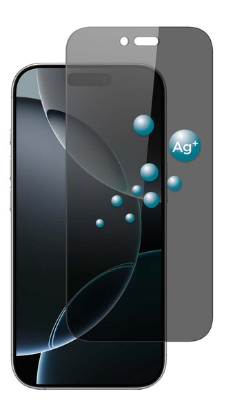 Screenor Privacy 360 Full Cover Screen Protector for iPhone Air, with applicator