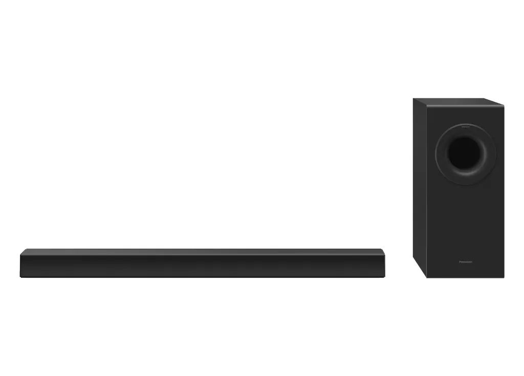 Panasonic SC-HTB490EGK, 2.1, Dolby Digital Soundbar system, with wireless subwoofer, Black