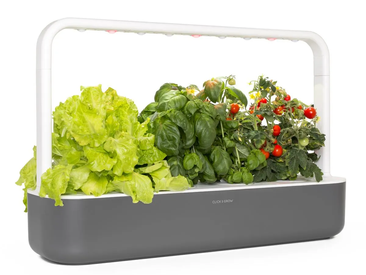 Click and Grow Smart Garden 9 Start kit - Dark Gray