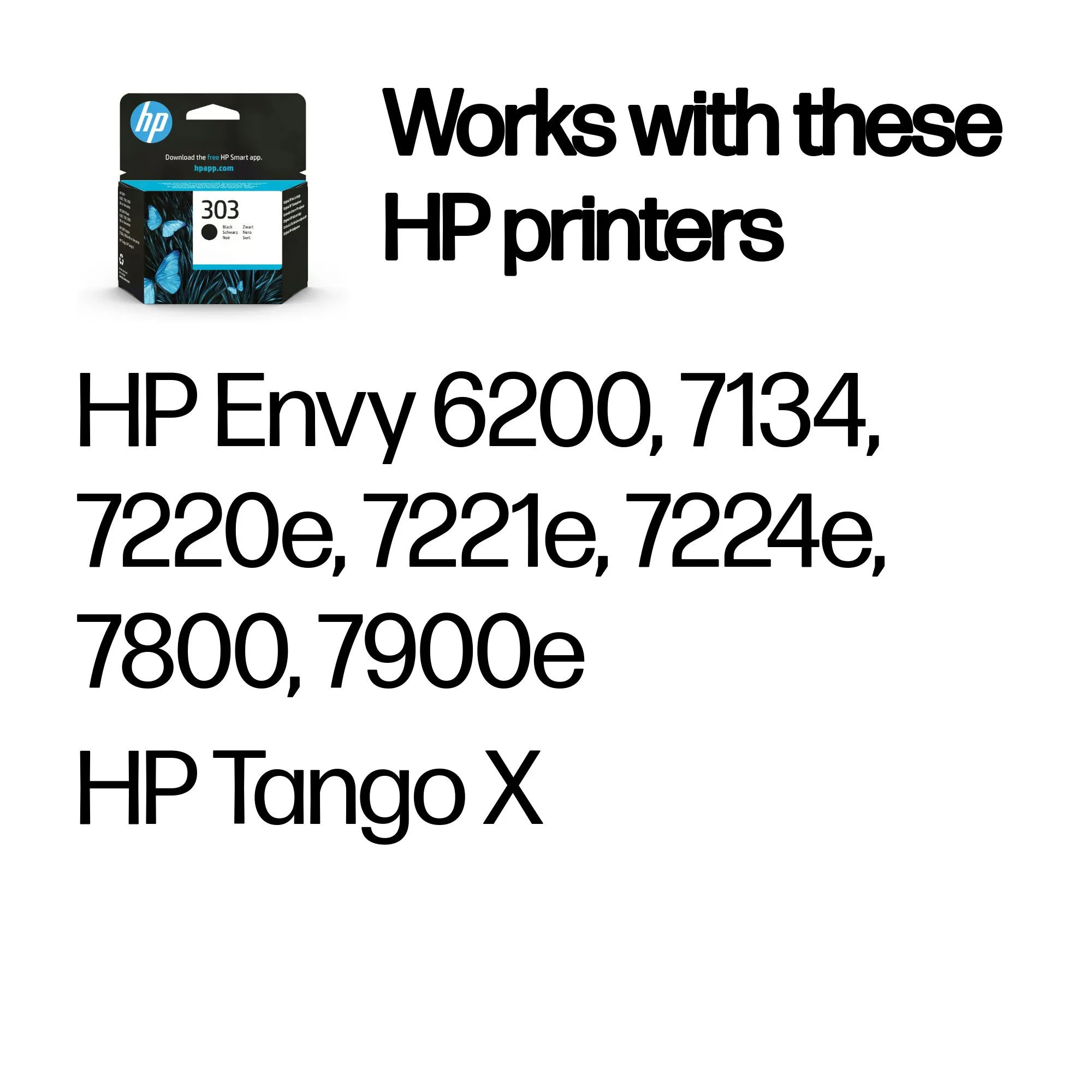 HP Ink/Original 303 Black