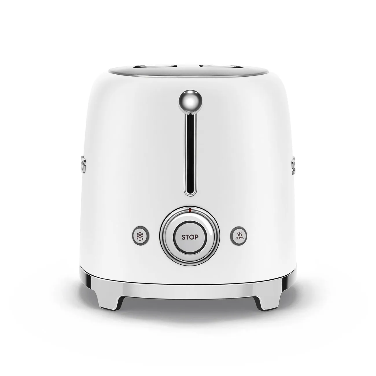 Smeg 50's Style TSF01WHMEU br&ouml;drost, 2 skivor, mattvit