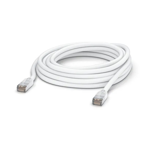 Ubiquity Cat5e S/UTP RJ45 8m Network Cable, White