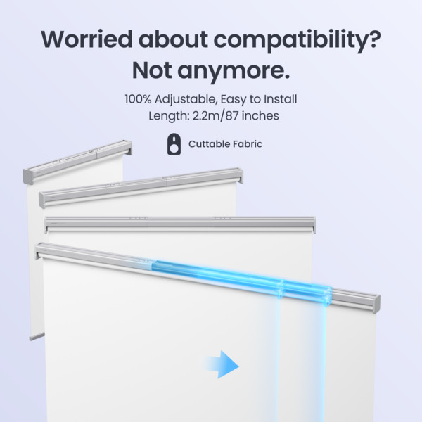 SwitchBot Roller Shade Grey XL