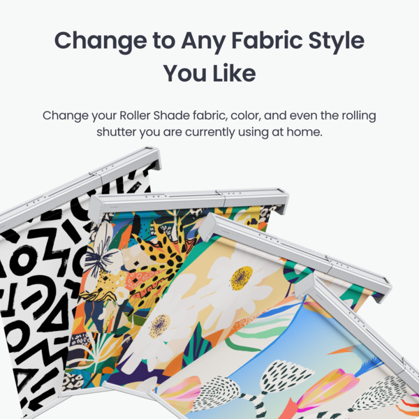 SwitchBot Roller Shade Grey XL