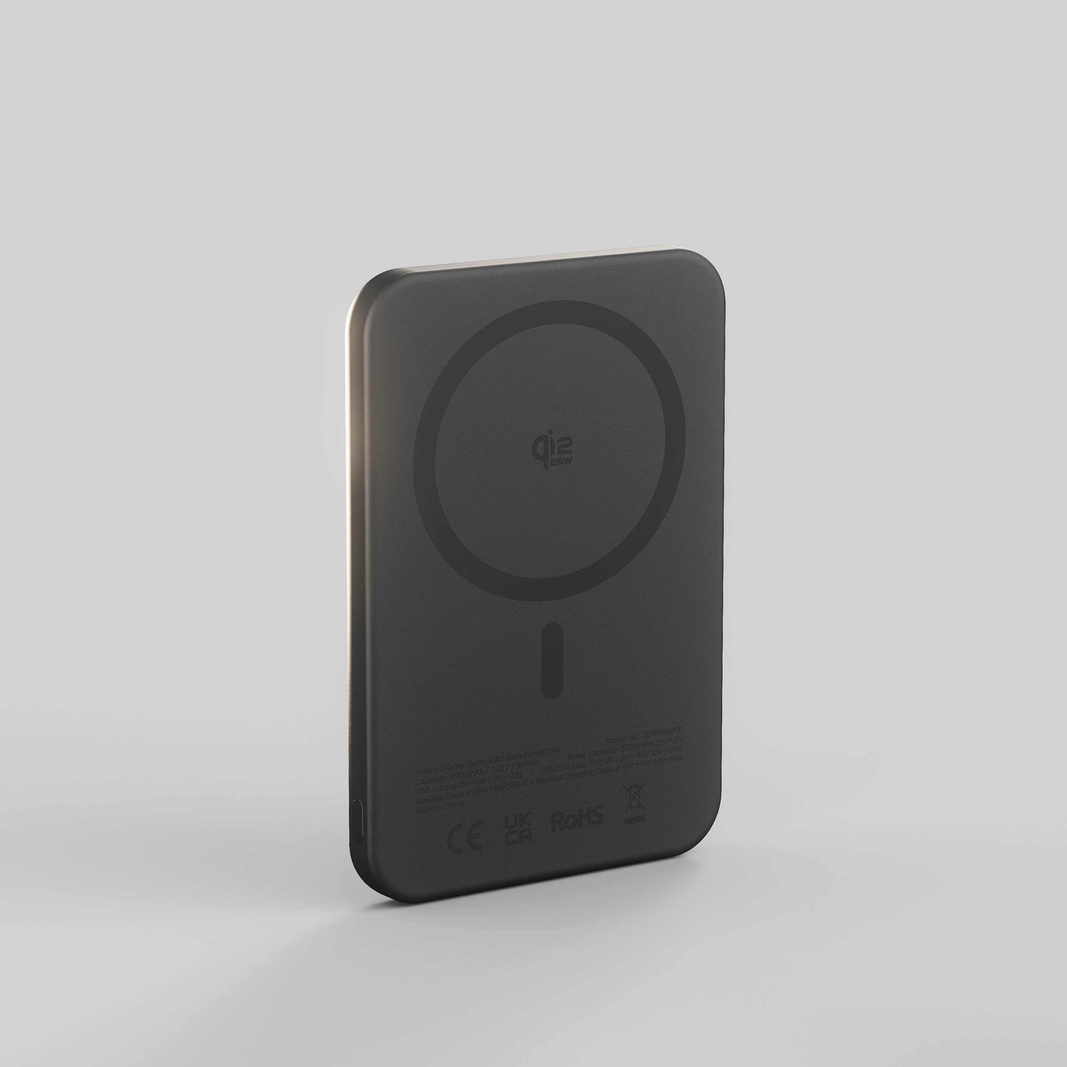 ZENS Powerbank Pro 2 Slim 5000 mAh, 25W - powerbank, Black