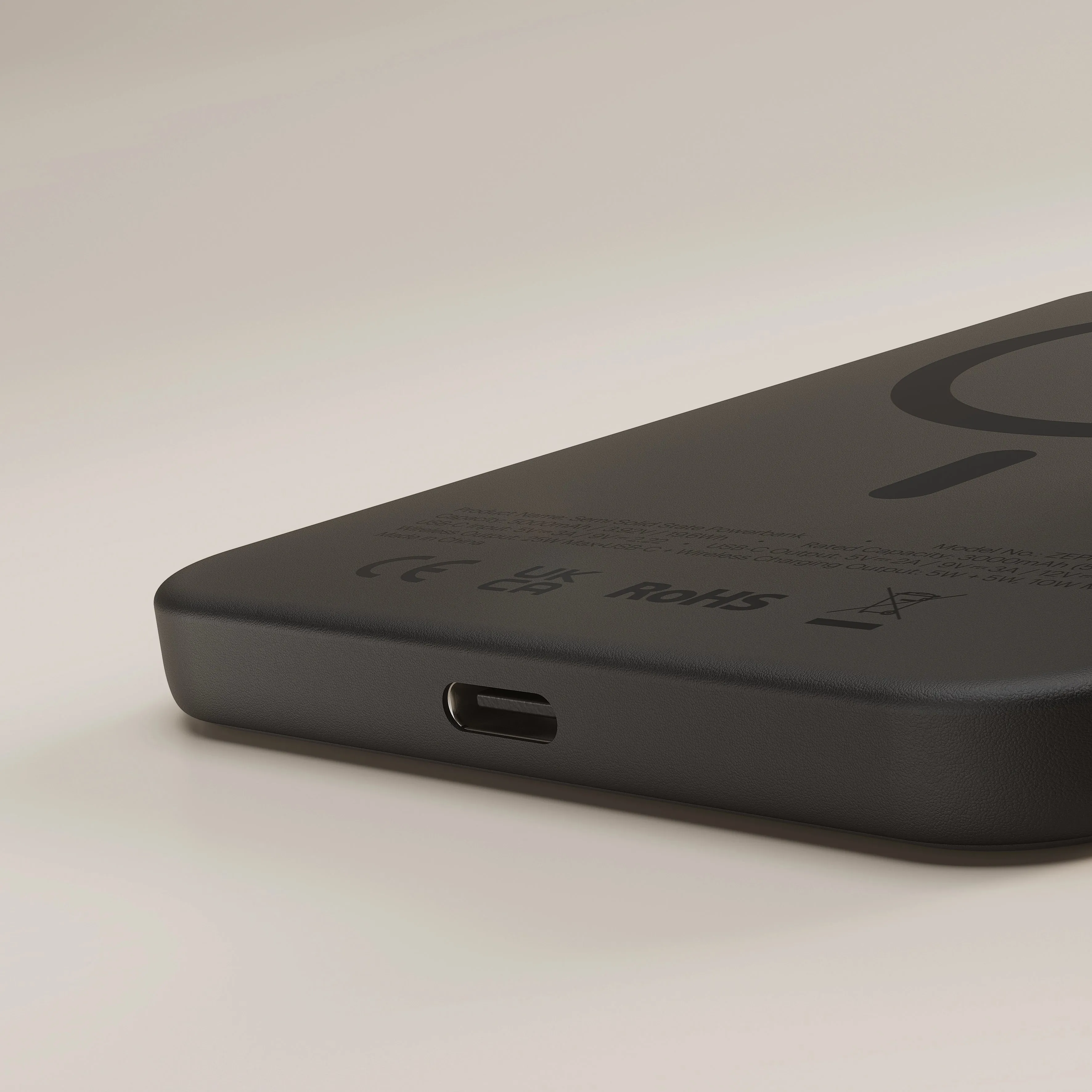 ZENS Powerbank Pro 2 Slim 5000 mAh, 25W - powerbank, Black