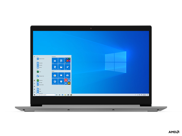 Lenovo 17.3&quot; IdeaPad 3, 8 GB RAM, 256 GB SSD, Win 10 Home - b&auml;rbar dator, Gr&aring;, Platimun