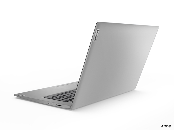 Lenovo 17.3&quot; IdeaPad 3, 8 GB RAM, 256 GB SSD, Win 10 Home - b&auml;rbar dator, Gr&aring;, Platimun