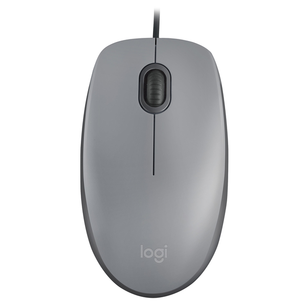 Logitech M110 Silent -hiiri, Harmaa