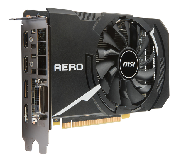 MSI GeForce GTX 1060 AERO ITX 3 Gt -n&auml;yt&ouml;nohjain