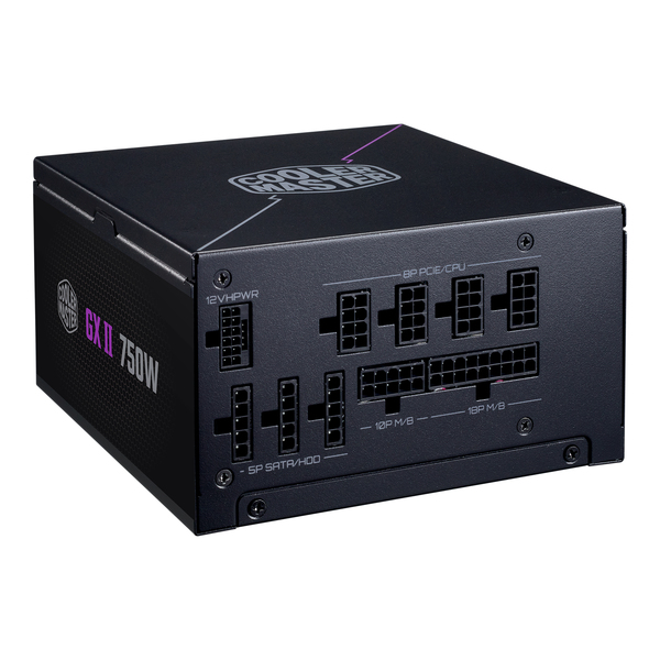 Cooler Master GX II Gold 750 750W -virtal&auml;hde, 80 Plus Gold