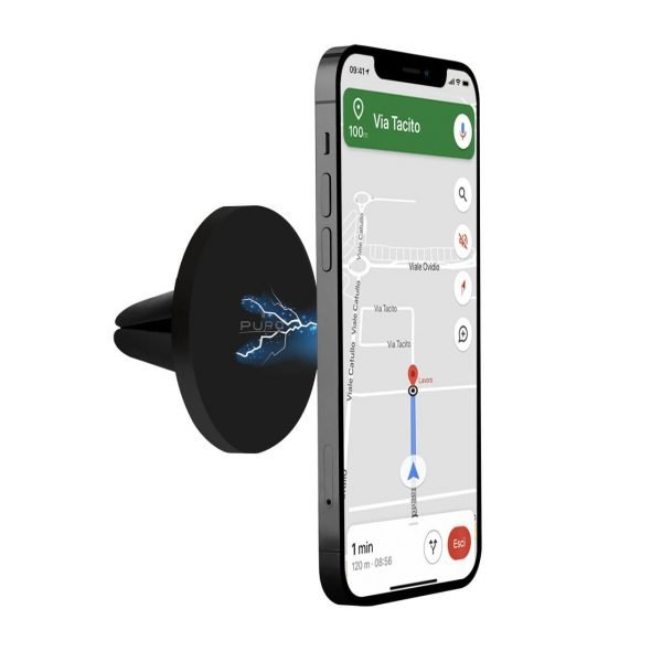 Puro Universal MagSafe Car Air Vent Holder, Black