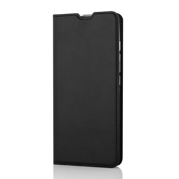 Wave Book Case, Motorola Moto G60s -suojakotelo, Musta