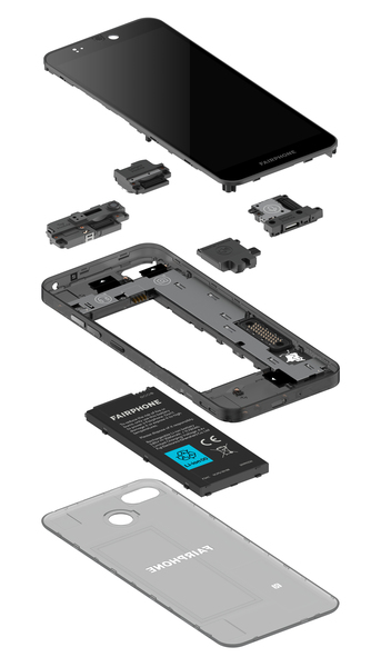 Fairphone 3, 32GB - mobille phone, black