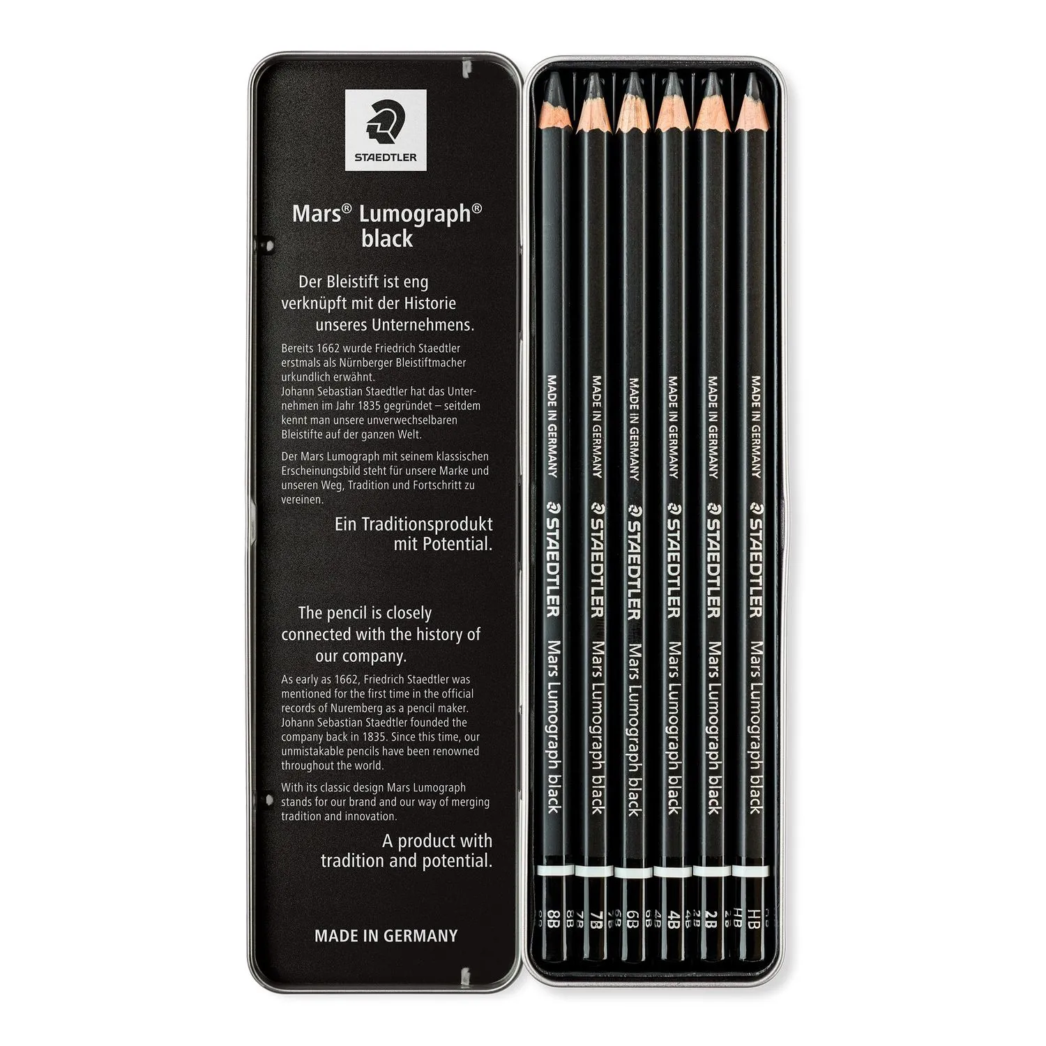 Pencil Mars Lumograph ass black (6)