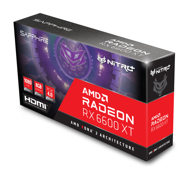 Sapphire Radeon RX 6600 XT Nitro+ 8 GB - Grafikkort