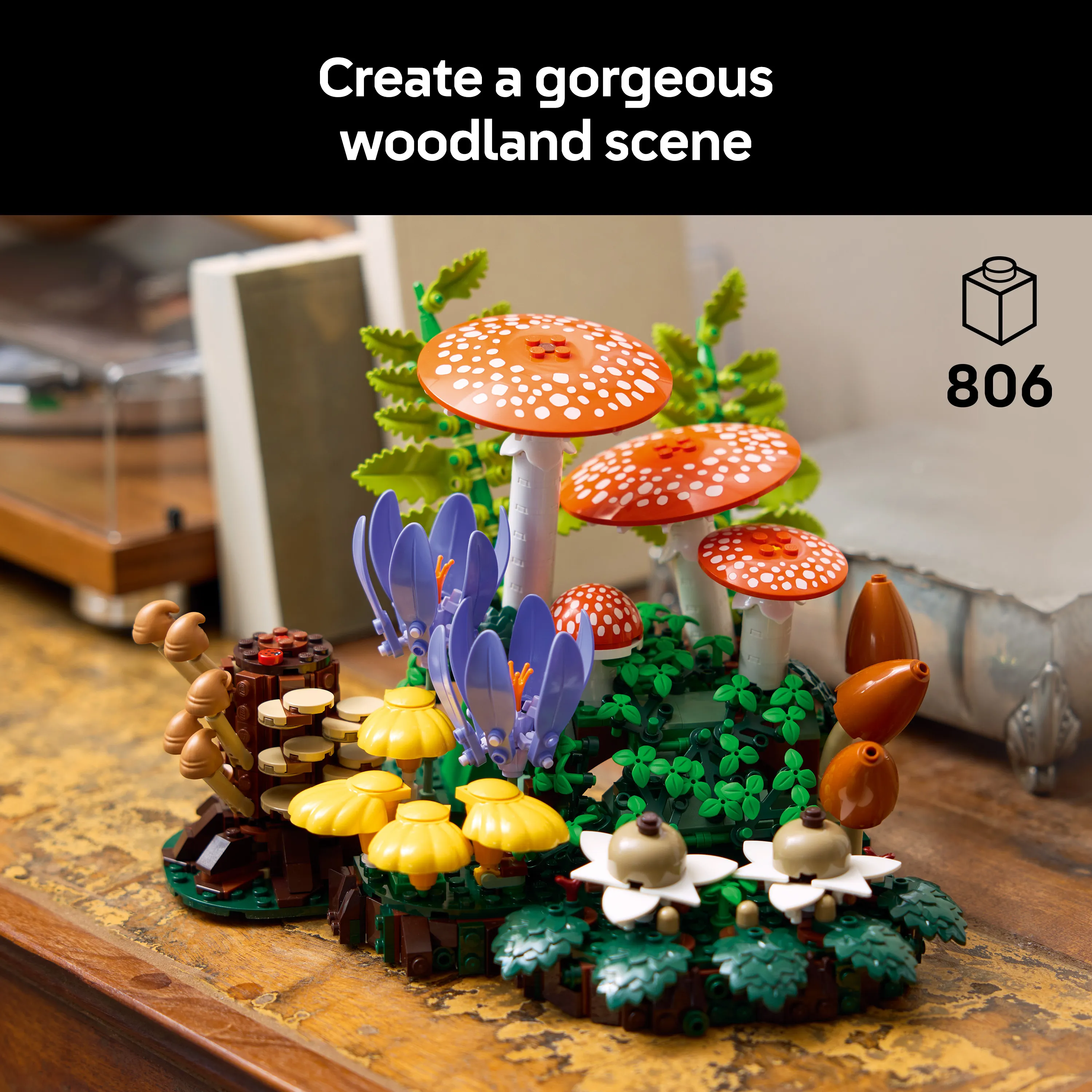 LEGO Botanicals Woodland Mushrooms 11505