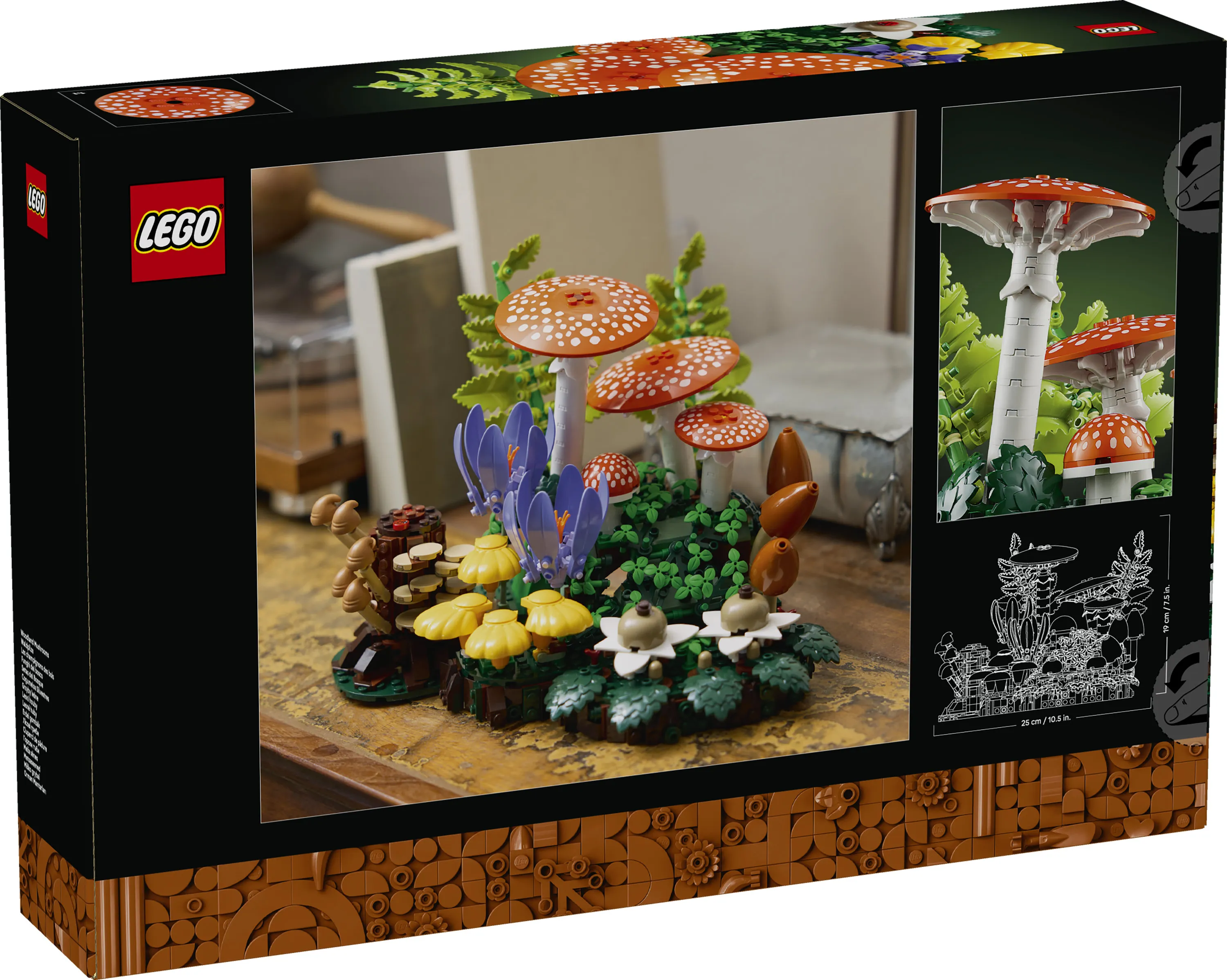 LEGO Botanicals Woodland Mushrooms 11505